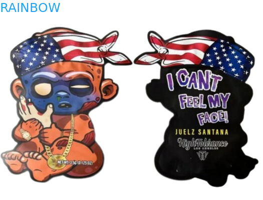 กระเป๋าบรรจุอุดตันสมุนไพรที่กันกลิ่น k Mylar ความหนา 120-180 Mic