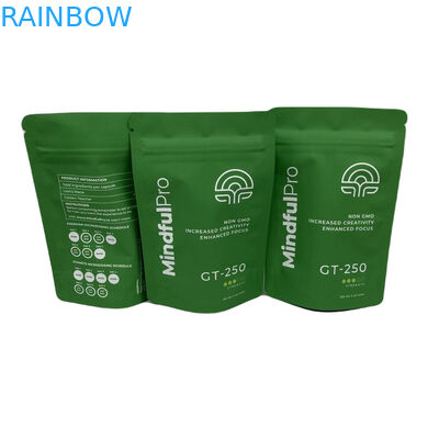 CYMK สี สมุนไพรหอมบรรจุ อะลูมิเนียมฟอยล์ ยืนขึ้นพลาสติก Mylar ซีปเปอร์ถุง