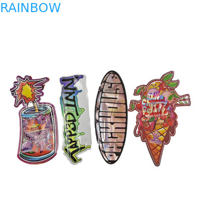 3.5 กรัม 7 กรัม พิมพ์ตามสั่ง พิเศษ ตัดเจาะ กระเป๋าไมเลอร์ทรงไม่เรียบร้อย กันกลิ่นด้วยซิป แพคเกจอาหารว่าง กระเป๋าไมเลอร์