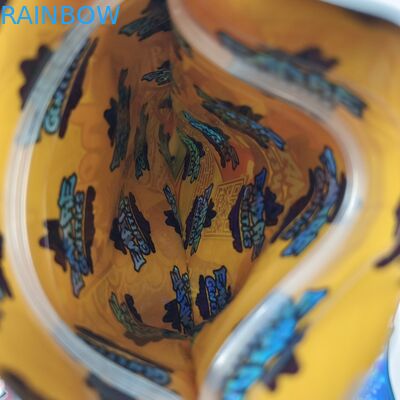 การตัดพลาสติกแบบ Custom Die Cut พิมพ์โลโก้ กันกลิ่น 3.5 อาหารที่กินได้ ซีปล็อค อาหารว่างที่กินได้ กระเป๋า Mylar