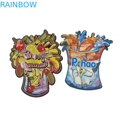 ขายปลีก 3.5 กรัม กระเป๋าสะพาย Ziplock ประกอบด้วยการตัดแบบจําเพาะ สําหรับบรรจุอาหาร