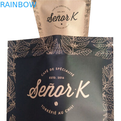 กระเป๋าสะพายอาหาร ผนังบรรจุอาหาร ขาวธรรมดา พิมพ์ด้านบน เติมด้วยวาล์วอากาศ