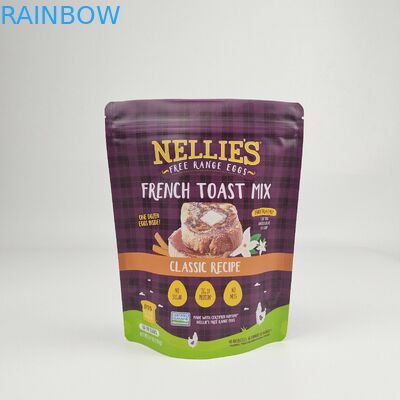 แพคเกจสีเขียวแมท ถุงยืน / แผ่นอลูมิเนียม แพคเกจ Zip Lock Bag / Doypack ถุงเก็บอาหาร Mylar