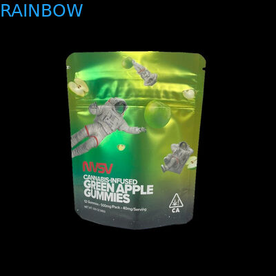 3.5 กรัม กระเป๋าพลาสติก แพคเกจ ตราสัญลักษณ์ พิมพ์ CBD