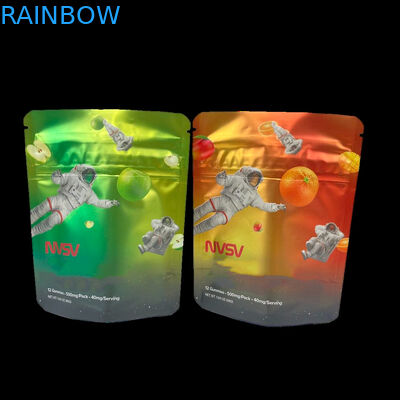 3.5 กรัม กระเป๋าพลาสติก แพคเกจ ตราสัญลักษณ์ พิมพ์ CBD