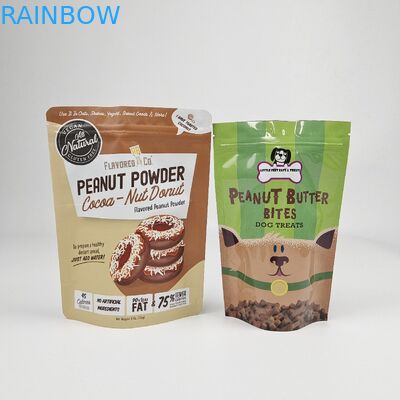 Oem ป้องกันกลิ่น Doypack ปิดใหม่ Matte การพิมพ์ อาหาร แพคเกจพลาสติก ซิปเปอร์ถุง Custom พิมพ์ Mylar ยืนขึ้นกระเป๋า