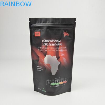 แพ็คเกจสีเต็มสีที่สามารถปิดใหม่ได้ ถุงยืนกระเป๋าแผ่นอัลลูมิเนียม แพ็คเกจ Zip Lock Bag Doypack Mylar Food Packaging Bag