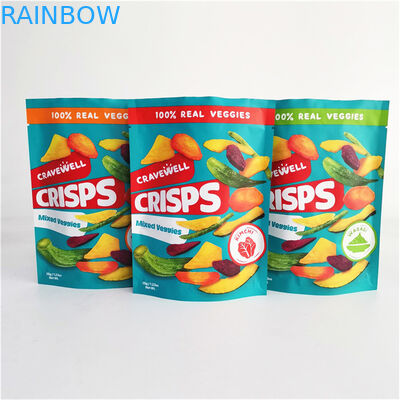 การพิมพ์ดิจิตอลตามสั่ง Ziplock ของกิน ถุงบรรจุสําหรับอาหารถั่ว