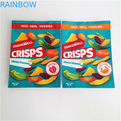 การพิมพ์ดิจิตอลตามสั่ง Ziplock ของกิน ถุงบรรจุสําหรับอาหารถั่ว