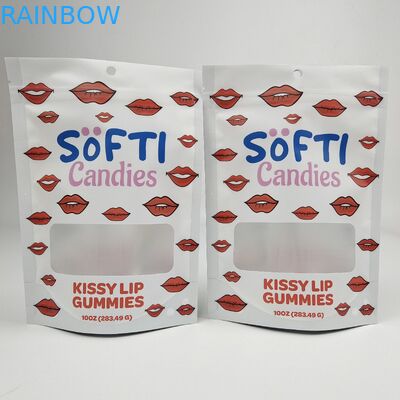 ขายดีที่สุด อาหารเกรด กลิ่นกันความชื้น กันความชื้น แหลมอลูมิเนียมฟอยล์ Zip Lock กระเป๋ายืน