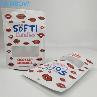 ขายดีที่สุด อาหารเกรด กลิ่นกันความชื้น กันความชื้น แหลมอลูมิเนียมฟอยล์ Zip Lock กระเป๋ายืน