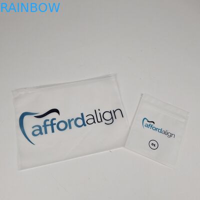ขายปลีก สามารถนําไปใช้ใหม่ได้สามด้าน ปิด Mylar Packaging ฟัน Aligner สําหรับการดูแลฟันด้วยซิป