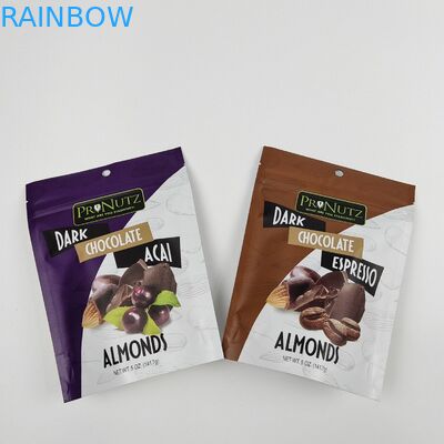 การพิมพ์โลโก้แบบดิจิตอลพลาสติก Zip Lock Flat Bag With Aluminum Foil Bags สําหรับกระเป๋าหวาน