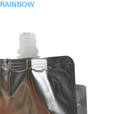ขายปลีก Custom Printed Stand Up Spout Bag กระเป๋ากระเป๋าน้ําเหลวจากโอลูมิเนียม