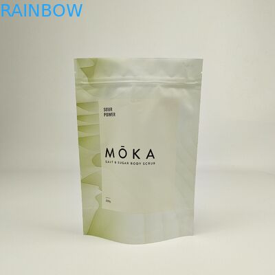 เบอร์ส่วนตัว สปา สะอาดธรรมชาติ ถุงบรรจุเกลืออาบน้ํา Custom Digital Printed Stand Up Ziplock Mylar Bag สําหรับกระเป๋าสะอาดร่างกาย
