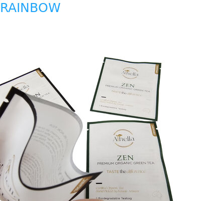 กระเป๋าสะพายสีขนาดเล็กแบบพิมพ์ตามสั่ง สําหรับชา กาแฟ ขนาดผง กระเป๋าสะพายสี Mylar