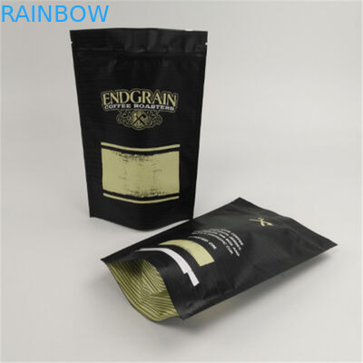 โรงงานขายยอดขาย ถุงยืนด้วยซิป ขนาดและสีที่กําหนดเอง ถุงบรรจุ