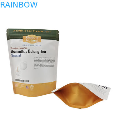 MOQ ต่ํา ยืนขึ้น ซีปเปอร์ Kraft กระดาษกระเป๋าสะพาย Custom Biodegradable ซอง Mylar ซุปเปอร์สําหรับสัตว์เลี้ยง