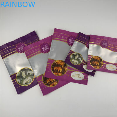 ปรับแต่งโลโก้ของคุณเอง พิมพ์ดิจิตอล ซิปล็อค ของกิน ยืนขึ้น กระเป๋าบรรจุด้วยหน้าต่าง