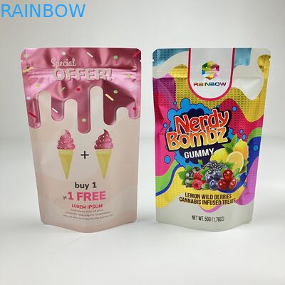 โรงงานโดยตรง Custom ซีปล็อคซองซับซ้อน VMPET กลิ่นกันอาหารเกรดยืนขึ้น ซิปเปอร์ถุง