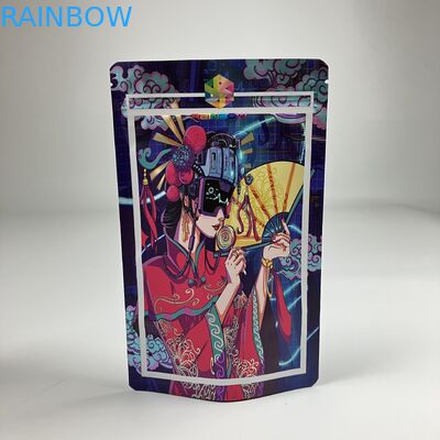 กระเป๋าสตางค์ไมเลอร์พิมพ์ดิจิตอล แมท VMPET กระเป๋าสตางค์ซิปกันกลิ่น CMYK กระเป๋าพานโตน 250 กรัม