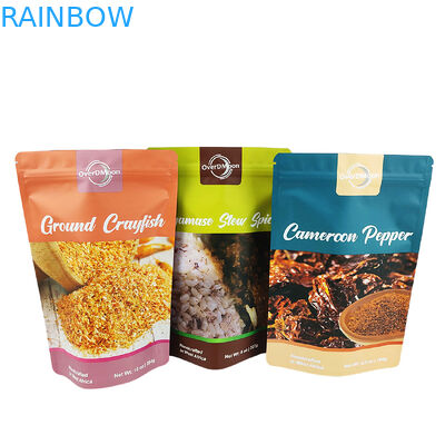 สีแมท จบ 250 กรัม ถุงพลาสติกสําหรับเครื่องปรุงรสบรรจุ ถุงเครื่องปรุงอาหาร