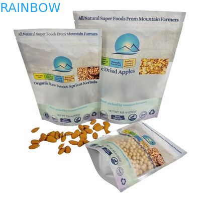 ขายปลีก กระเป๋าพลาสติกที่ปิดใหม่ได้ตามสั่ง กระเป๋าบรรจุชา กระเป๋ายืนกระเป๋าล็อคซิป