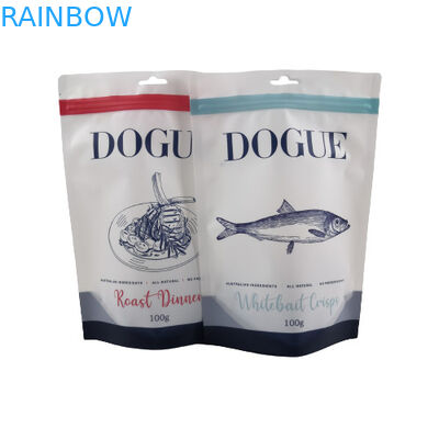 กลิ่นไม่กลิ่น Ziplock โฟลยอลูมิเนียม กระเป๋า Mylar สําหรับชา Moringa พืชผลไม้แห้ง