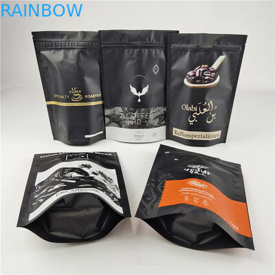 โฟลยอลูมิเนียมหล่อลามิเนียม Ziplock Stand Up Pocket การพิมพ์ดิจิตอล ขนาด / สีตามต้องการ