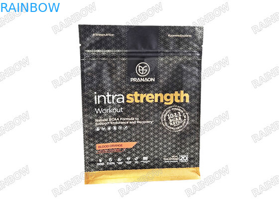 กระเป๋าบรรจุปูนอัลลูมิเนียมผงผงโปรตีนกาแฟตามสั่ง พร้อมกระเป๋า Mylar ที่กันกลิ่นวาล์ว