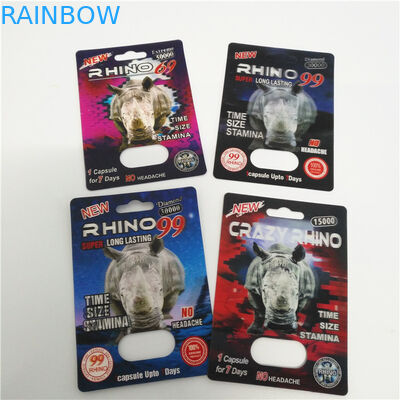 การบรรจุบลิสเตอร์การ์ด พลาสติกปกแพ็คที่มีวัสดุกระดาษเคลือบ