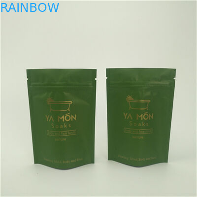 ผลิตภัณฑ์ที่ต้องการมากที่สุด คุณภาพสูง สามารถปิดใหม่ได้ โฟลยอลูมิเนียมลามิเนียม Mylar Sachets Bath Salt Packaging Bag