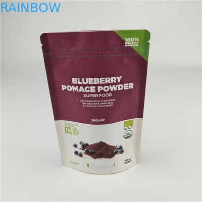 วัสดุบรรจุอาหาร การพิมพ์ดิจิตอลตามสั่ง ถุงซิปแบบยืน