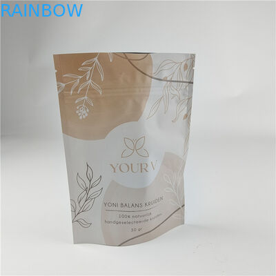 ดีไซน์ใหม่ ปรับแต่งขนาด แมท ปลายกระเป๋าอาหารว่าง แพคเกจ แมท แอลูมิเนียมฟอยล์ ยืนขึ้น กระเป๋า Ziplock กระเป๋ากระเป๋า Doypack