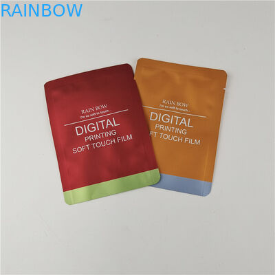 ยอมรับถึง 10 สี มีให้เลือก กระเป๋าปิดสามด้าน Easy Tear Line ผู้ผลิต Custom สัญลักษณ์ของคุณ