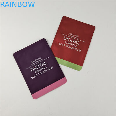 ยอมรับถึง 10 สี มีให้เลือก กระเป๋าปิดสามด้าน Easy Tear Line ผู้ผลิต Custom สัญลักษณ์ของคุณ