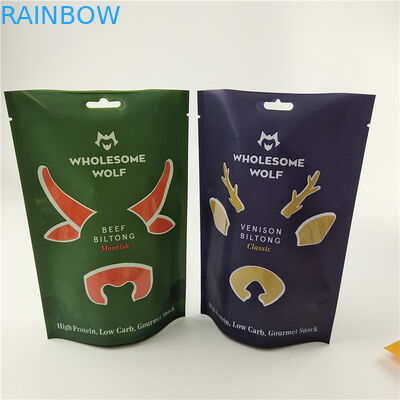 สะอาดต่อสิ่งแวดล้อม ป้องกันกลิ่นแบบกําหนดเอง ขนาดและความหนาแบบกําหนดเอง ถุงพิมพ์ดิจิตอลสําหรับถั่วและอาหารว่าง