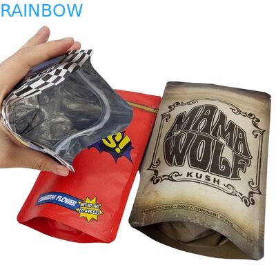 Yantian Port Shipping Herbal Frankincense Packaging ใน CMYK กับกระเป๋ายืนและซิป