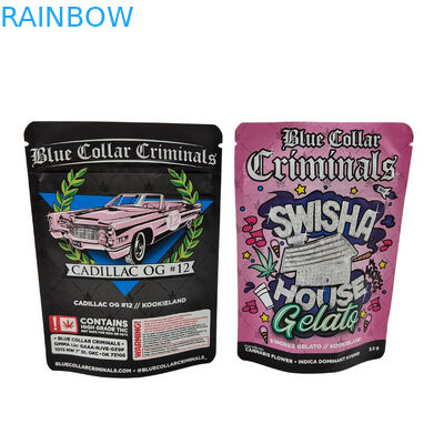 Yantian Port Shipping Herbal Frankincense Packaging ใน CMYK กับกระเป๋ายืนและซิป