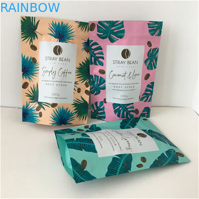 ใหม่ที่สุด สามารถปิดใหม่ กันความชื้น โฟลยอลูมิเนียมแหลม Mylar กระเป๋าสะพายเกลืออาบน้ํา