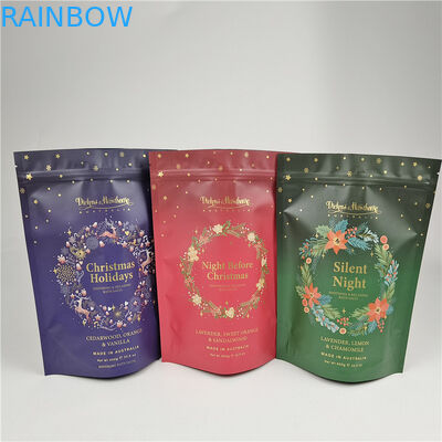 ยอมรับถึง 10 สี มีวัสดุบรรจุอาหารสําหรับกระเป๋าพิมพ์ดิจิตอล Custom With Zipper Packaging Bag