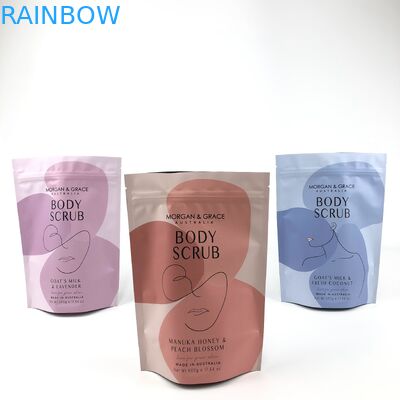 กระเป๋าสะพายร่างกายที่ยืนขึ้น กระเป๋าสะพายเครื่องสําอางที่ปรับแต่งได้หลายขนาด