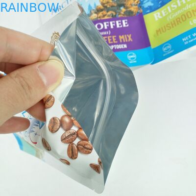 กระเป๋ากระดาษที่กําหนดเอง สําหรับการบรรจุอาหาร ด้านที่กําหนดเอง โลโก้ที่กําหนดเอง การพิมพ์โลโก้