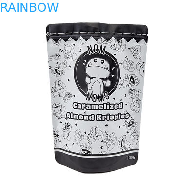 กระเป๋าบรรจุอาหารแห้งพลาสติกใช้ครั้งเดียว เหมาะสําหรับแสดงสินค้า