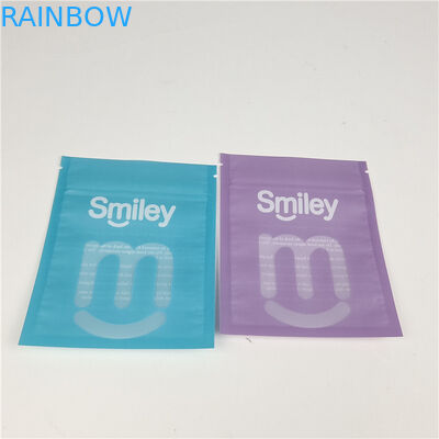 เครื่องปรับฟันใส Mylar กระเป๋าพลาสติกปิดสามด้าน แพคเกจกันรั่วและกันความชื้น