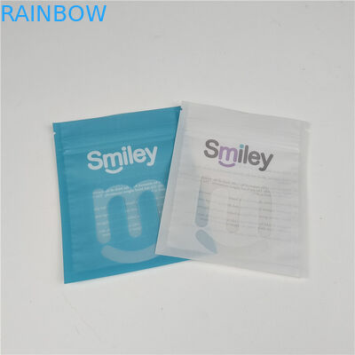 เครื่องปรับฟันใส Mylar กระเป๋าพลาสติกปิดสามด้าน แพคเกจกันรั่วและกันความชื้น
