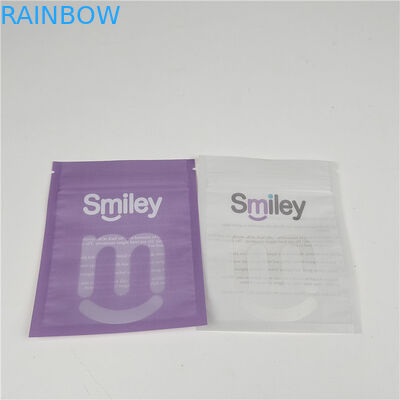 เครื่องปรับฟันใส Mylar กระเป๋าพลาสติกปิดสามด้าน แพคเกจกันรั่วและกันความชื้น