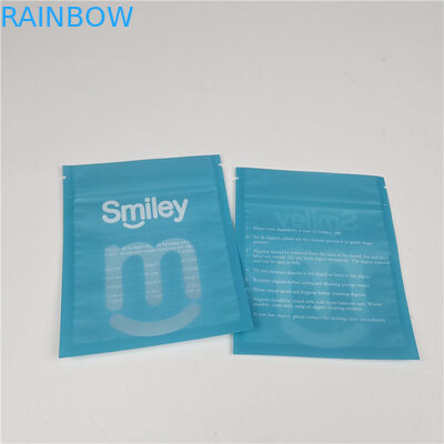 เครื่องปรับฟันใส Mylar กระเป๋าพลาสติกปิดสามด้าน แพคเกจกันรั่วและกันความชื้น