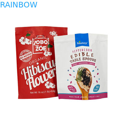 กระเป๋าสตางค์ยืนที่ปิดได้ใหม่ เป็นคู่หูที่สมบูรณ์แบบสําหรับบรรจุถุงชาแห้ง