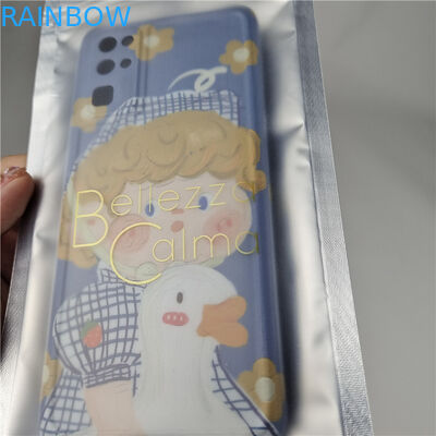 คุณภาพสูง Custom เอกชนโลโก้ สามด้านกระเป๋าสะพายผ้า Easy Tear Line กระเป๋าบรรจุด้วยหน้าต่าง